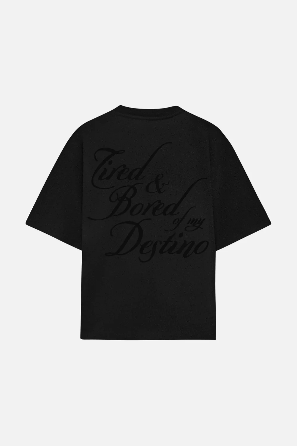 Tired Destino Tee Black