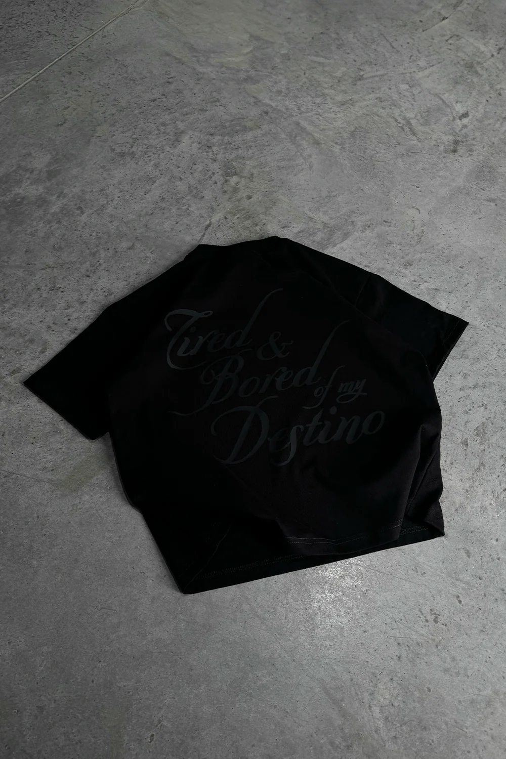 Tired Destino Tee Black - Image 4