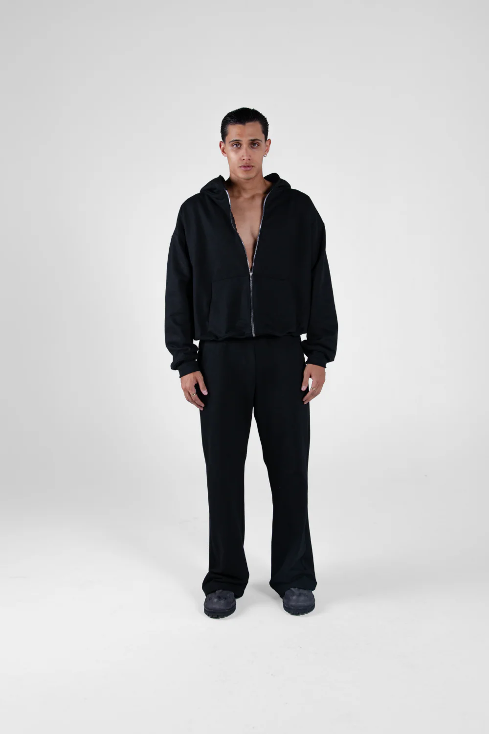 Vantablack Zip Hoodie - Image 4