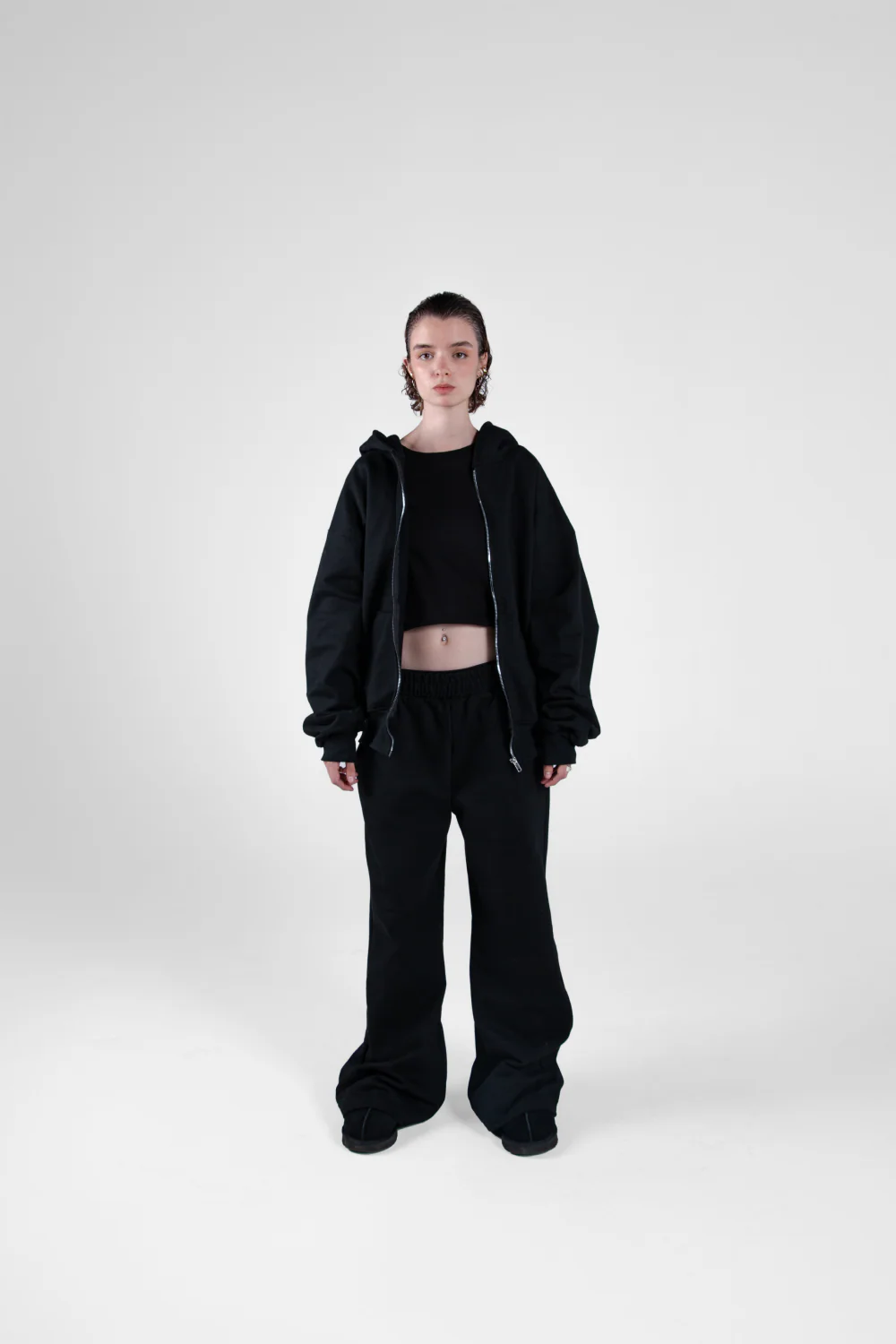 Vantablack Zip Hoodie - Image 7