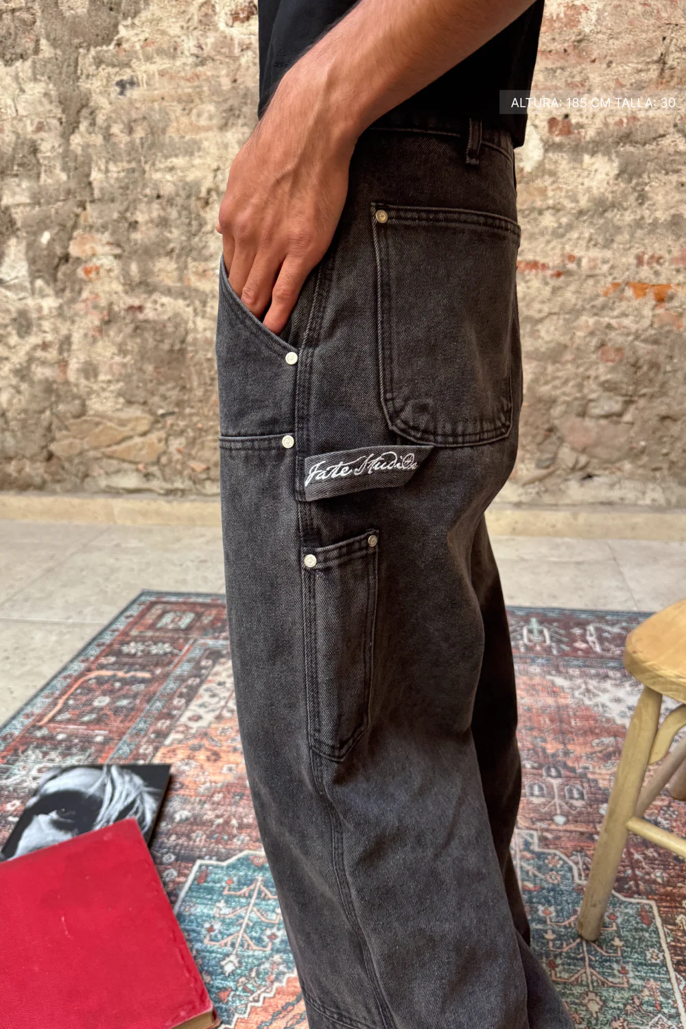 WB Jeans Carpenter Black Stone - Image 12