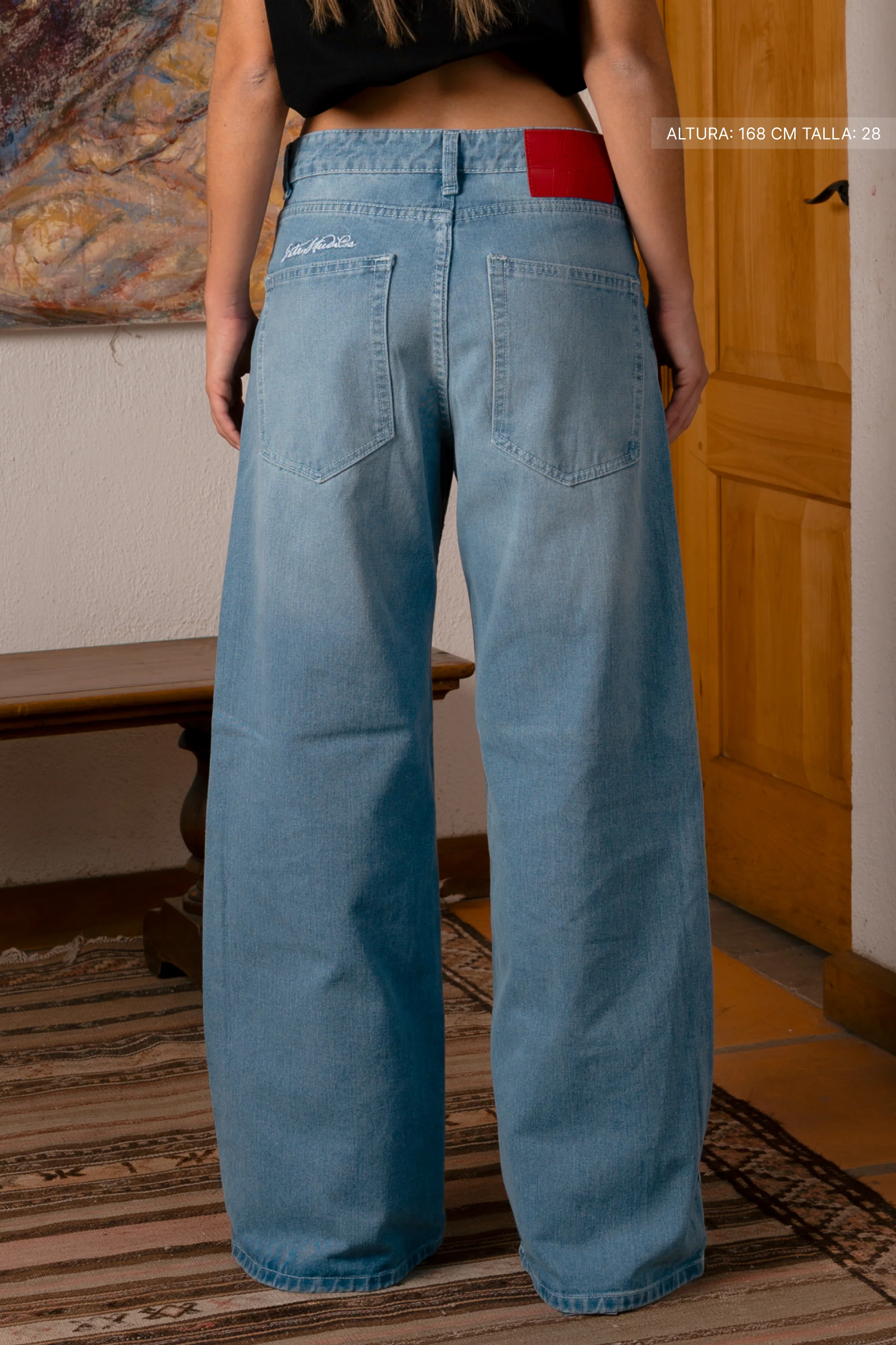 WB Jeans Washed Light Blue - Image 10