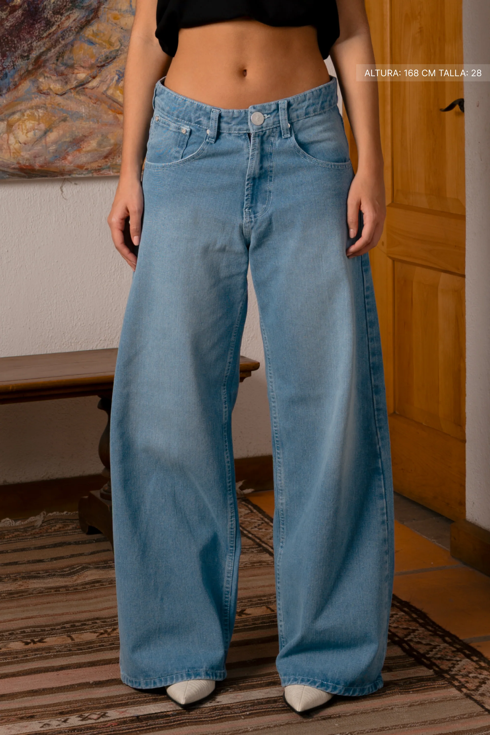 WB Jeans Washed Light Blue - Image 6