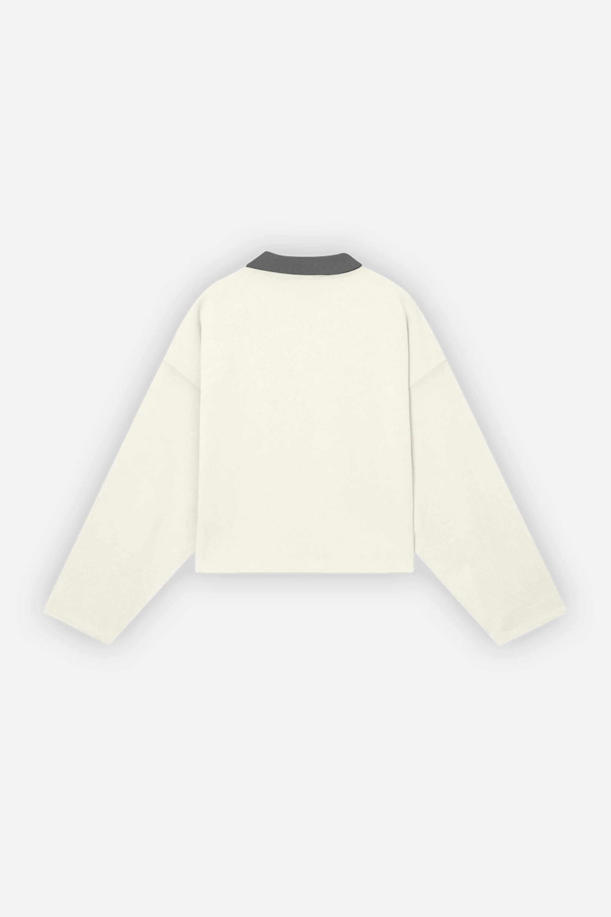 Welcome To Fate Studios Longsleeve Polo Ivory - Image 3
