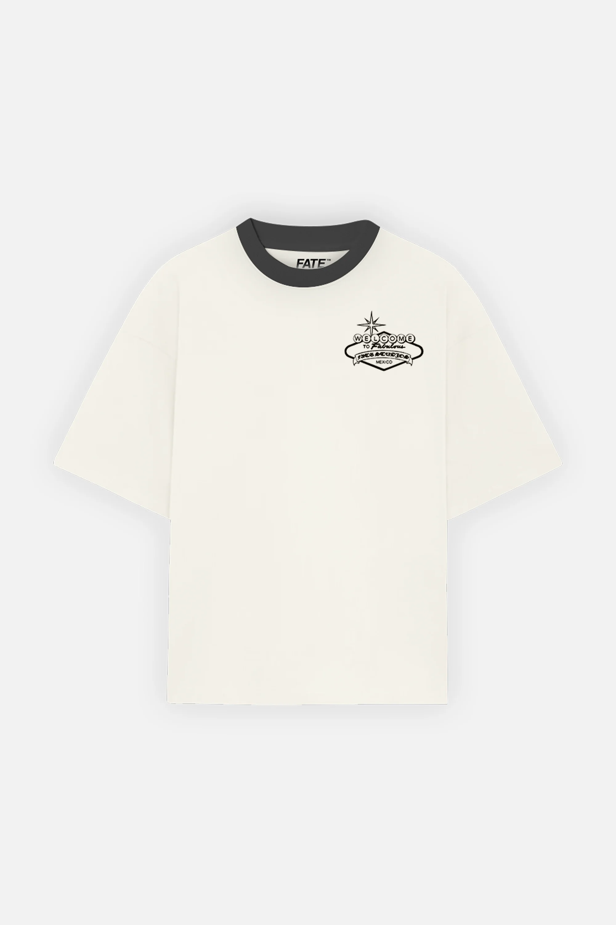 Welcome To Fate Studios Tee Ivory - Image 3