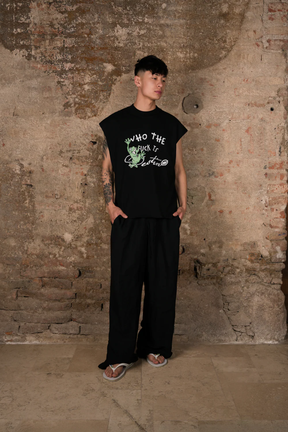 Who is Destino Tank Top Black - Image 4