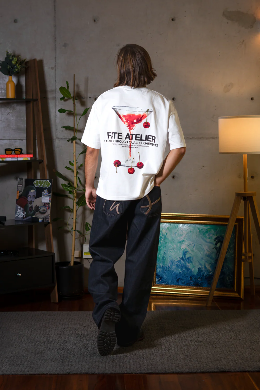 Wine Atelier Tee Ivory - Image 2