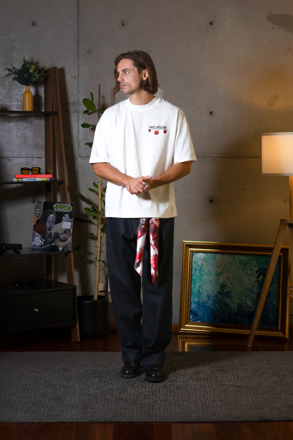 Wine Atelier Tee Ivory - Image 4