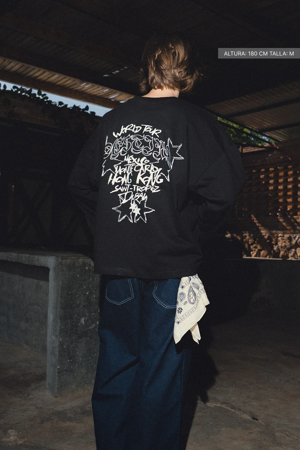 World Tour Longsleeve Black - Image 4