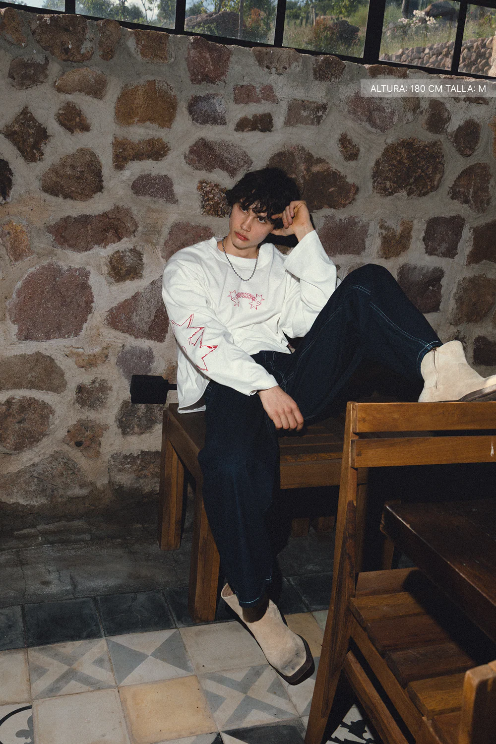 World Tour Longsleeve Ivory - Image 4