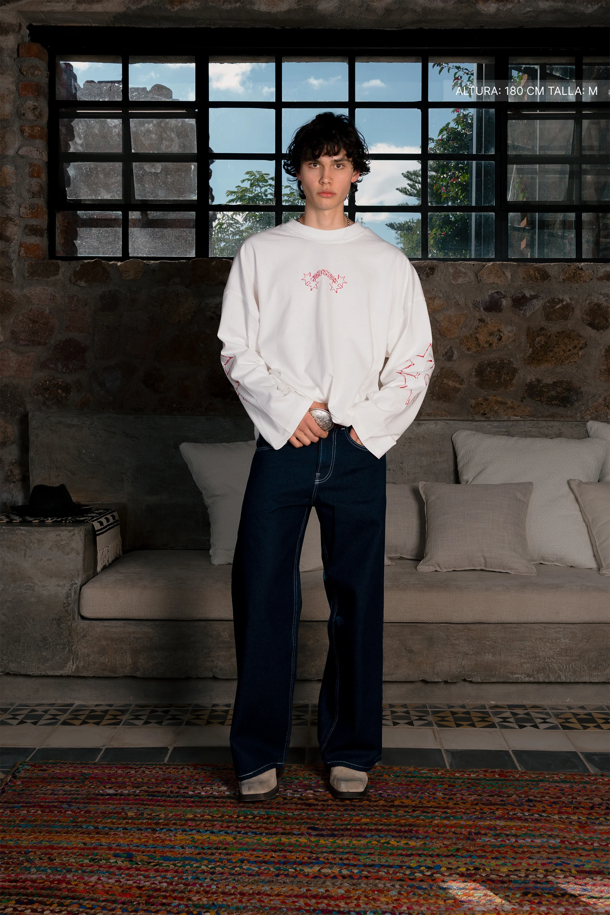 World Tour Longsleeve Ivory - Image 5