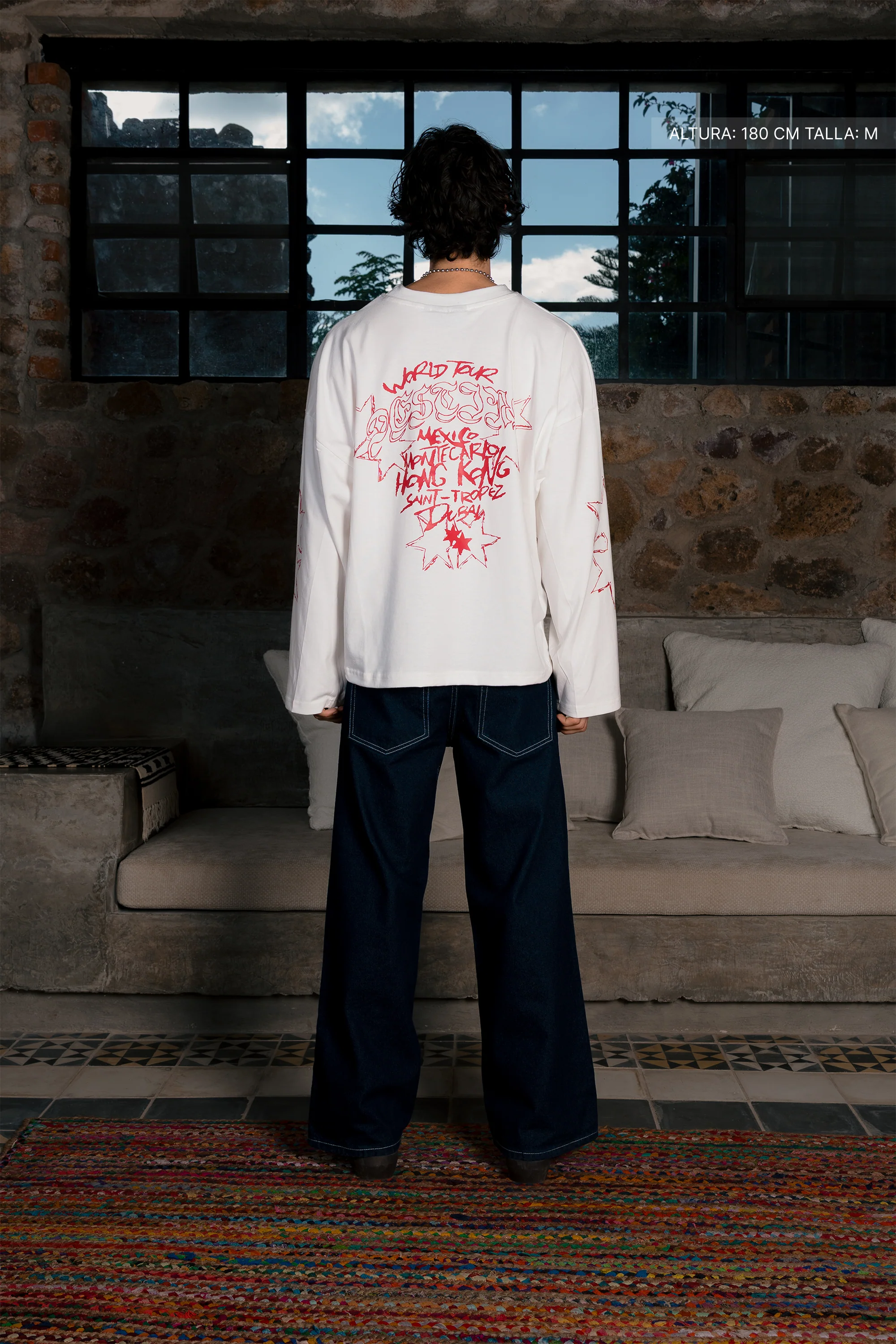 World Tour Longsleeve Ivory - Image 7