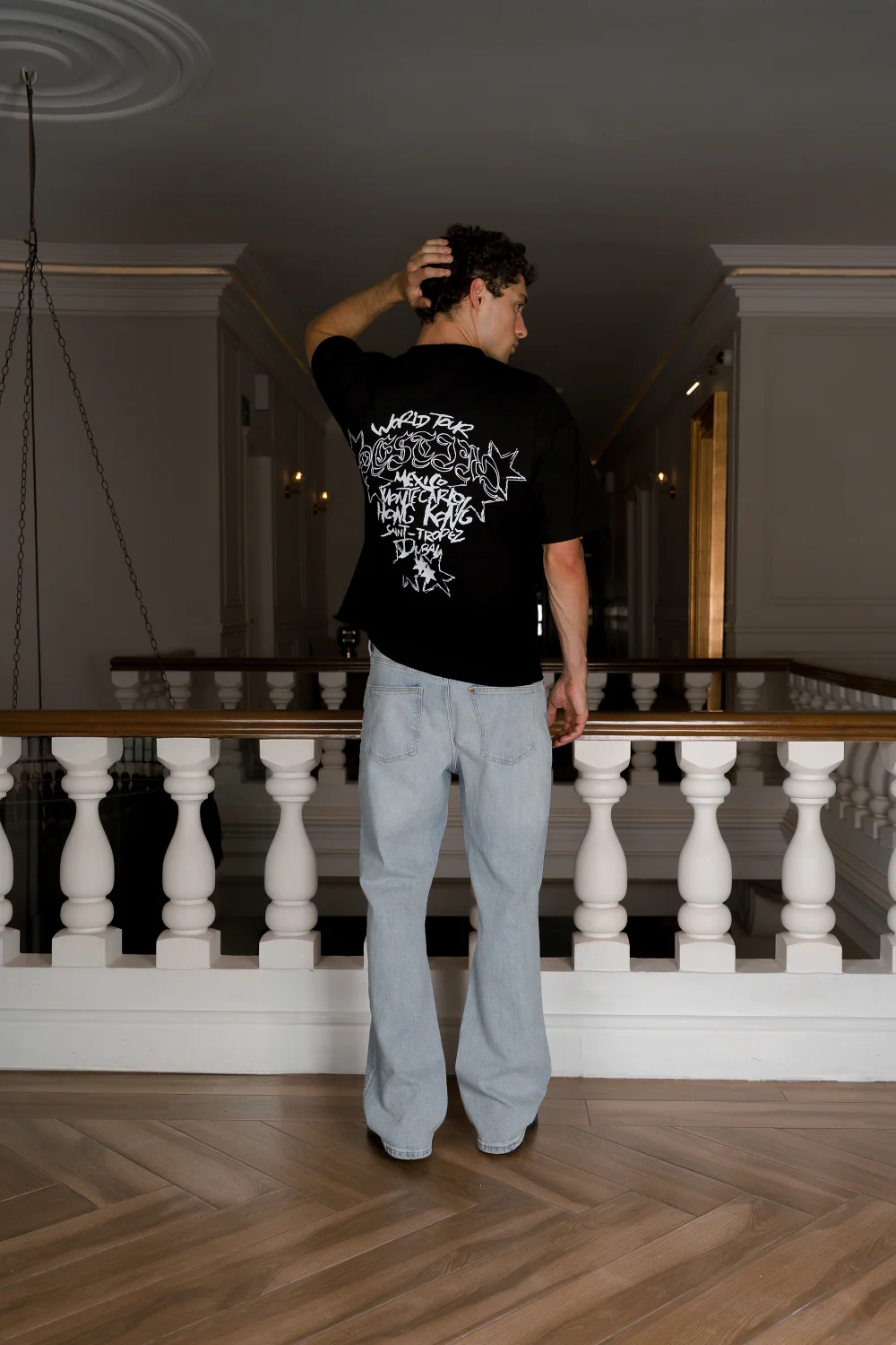 World Tour Tee Black - Image 2