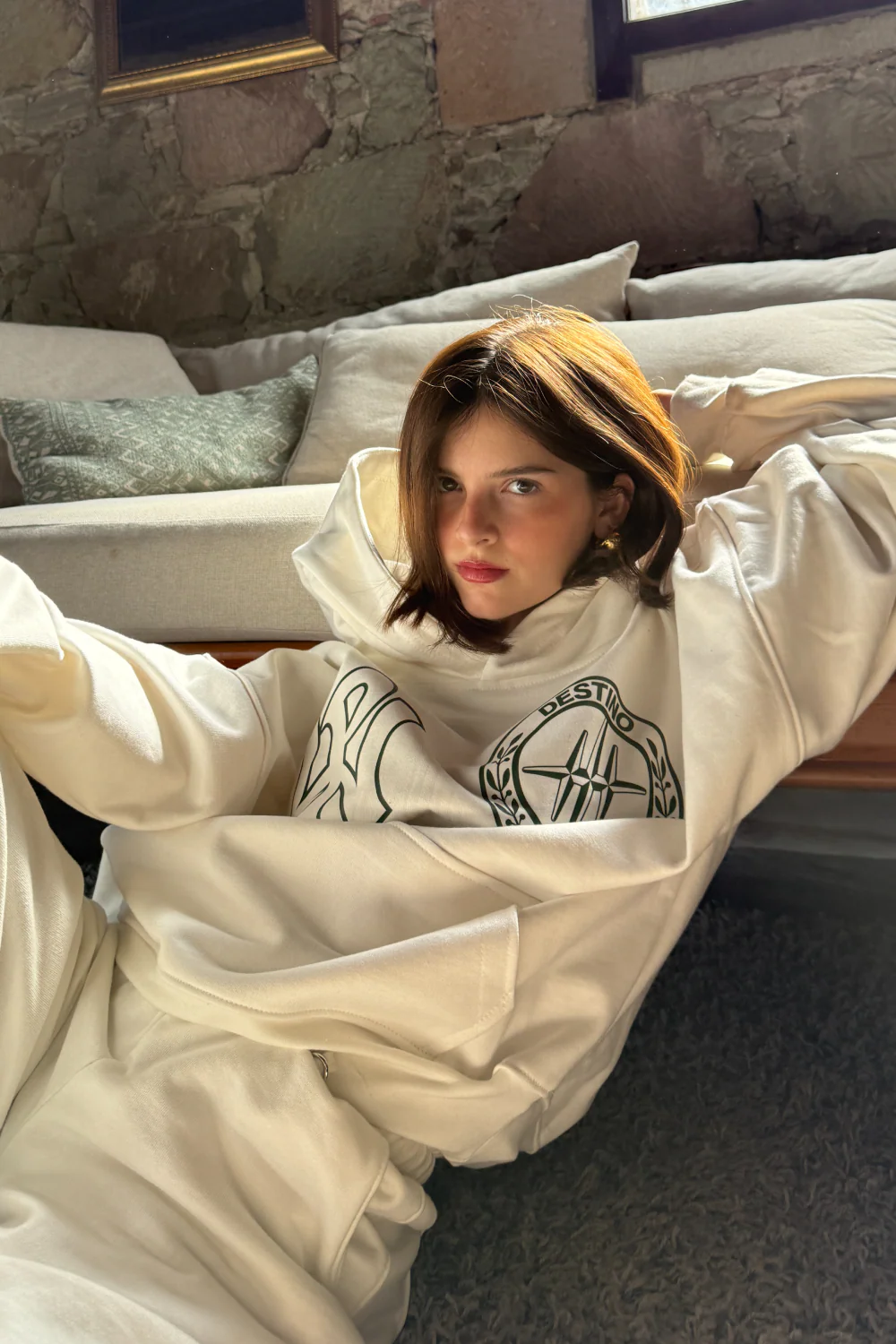 WP SS2025 Hoodie Ivory - Image 2
