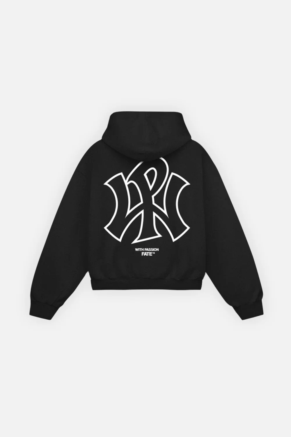 WP SS2025 Zip Hoodie Vantablack - Image 3